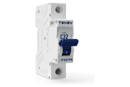 Выключатель автомат. модул. 1п C 32А 4.5кА PRIZMA TKE-PZ45-MCBI-1-32-C (Tokov Electric) *1