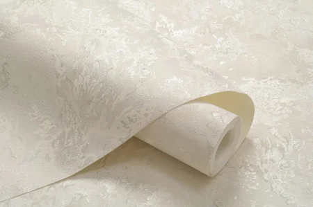 Обои компакт-винил Модена 11139-02 1,06х10м штукатурка молочные