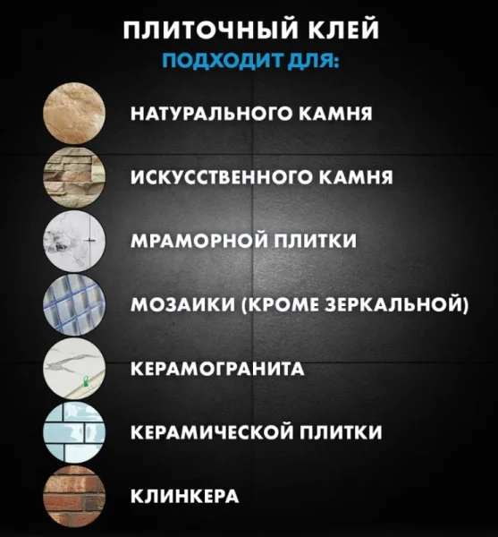 Клей для плитки эластичный Церезит СМ16 белый 5кг