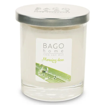 Свеча ароматическая в стекле 132гр Утренняя роса BGH0208 BAGO home *1
