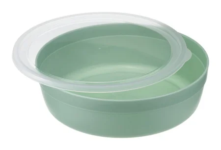 Миска 2,8л с крышкой фисташка