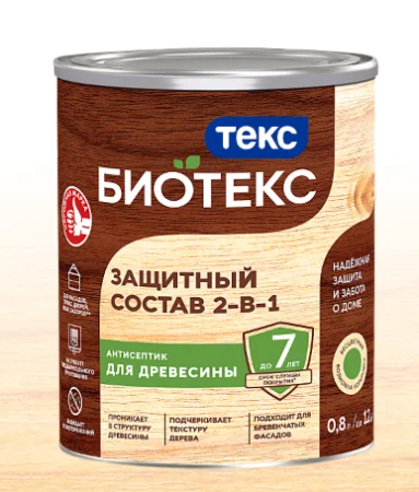 Состав защитный 2-в-1 Биотекс тик 0,8л. *1/6
