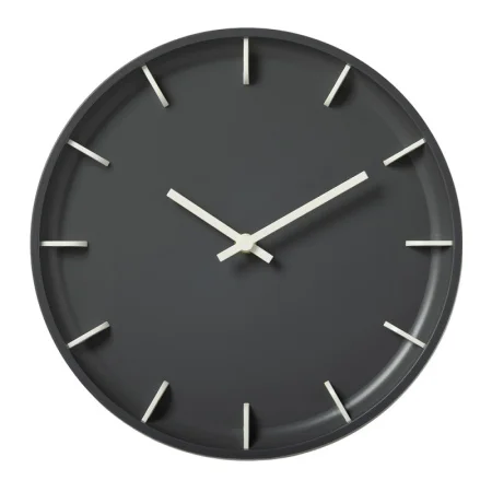 Часы настенные "Классика" круг d=28см, открытая стрелка, корпус темно-серый Рубин 2833-003 *1