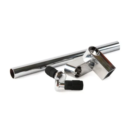 Комплект рейлинга модерн (2 держателя, 2 заглушки, труба диаметр 16 мм), хром SET-1000