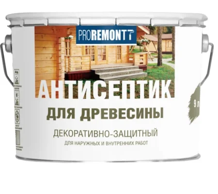 Антисептик деревозащитное средство сосна Proremontt 9л. (0006569) *1/1