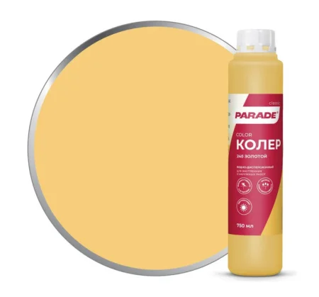 Колер Parade №240 Золотой 0,75л 0005806