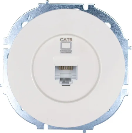 Розетка компьютерная OSEN белая Lezard 743-0288-140