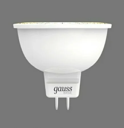 Лампа Gauss Elementary MR16 7W 530lm 3000K GU5.3 LED *1/10/100