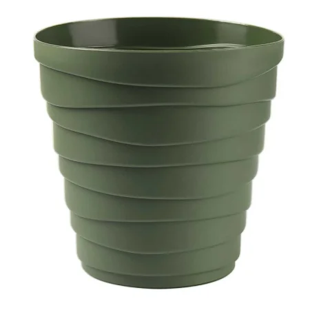 Кашпо д/цветов пласт. "Бархан" 7,5л тёплая хвоя КШ-3036 (La Decoro) *1