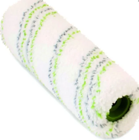Валик 18см, серо-зеленые полосы, Ø48мм, микрофибра ворс 9мм, 845518 (кор.50шт)