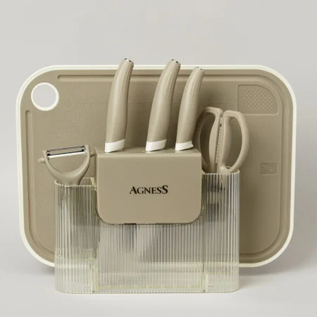 Набор Кухонных Предметов 7Шт Цвет Серый