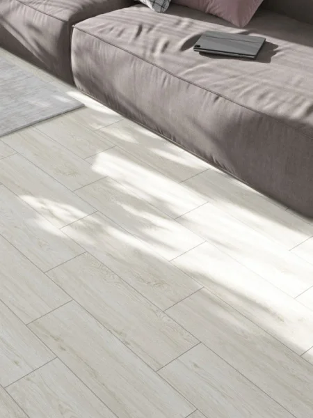 Керамогранит Cersanit Grace 17593 185x598х7,5мм 1уп=1,216м2 (11шт) белый рельеф