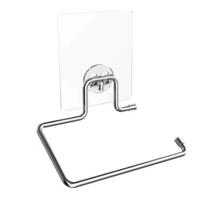 Держатель для туалетной бумаги без крышки на силиконовом креплении Kleber Lite, KLE-LT016