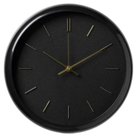Часы настенные "Классика" круг d=30см, корпус черный Рубин 3037-001 *1