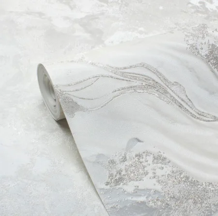 Обои компакт-винил My Way 588134 1,06х10м штукатурка серые