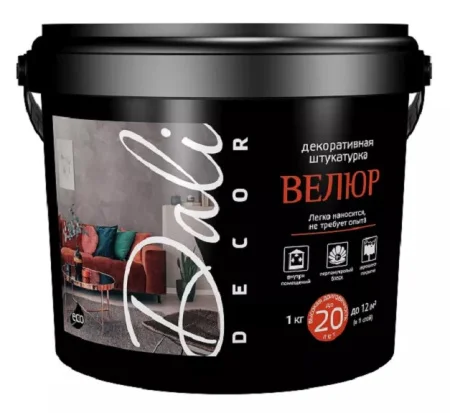 Декоративная штукатурка DALI-DECOR Велюр 1кг