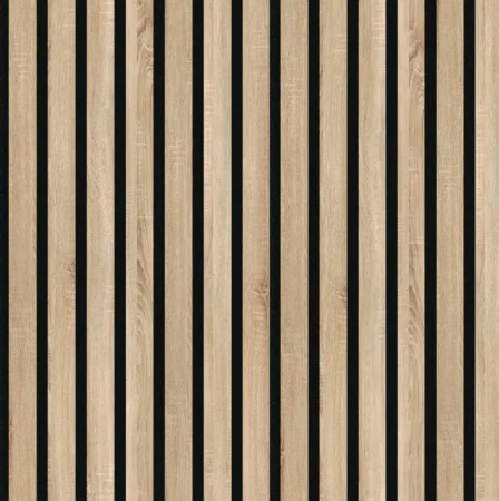 Панель стеновая акустическая МДФ Stella Trend Standart Дуб Сонома 2780х600х21мм